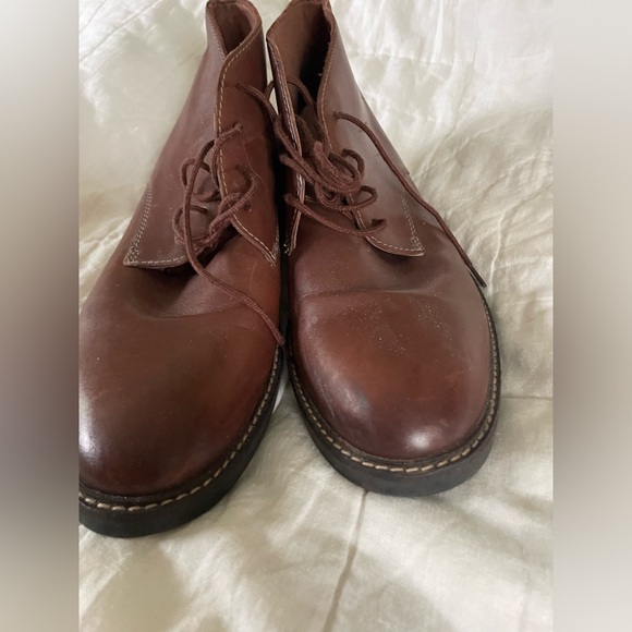 Clarks Men's Paulson Mid Chukka Boot Mahogany Leather, Size,  12M US /11 UK - Picture 4 of 11